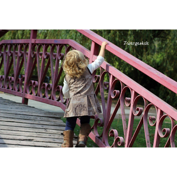 Kinderkleidung nähen – Schnittmuster Etuikleid Mylie – PDF & Nähanleitung