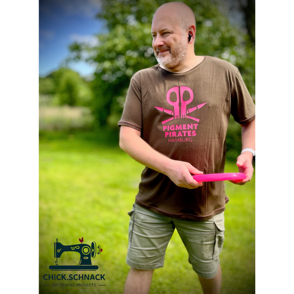 Schnittmuster für Herren-Basic-Shirt Leo – PDF & Beamerdatei