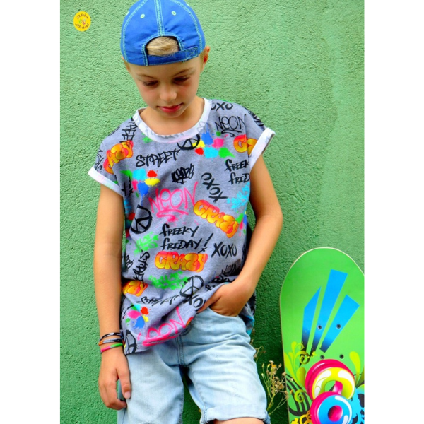 Schnittmuster Boy Summer – Jungen-Sommershirt als PDF & Nähanleitung