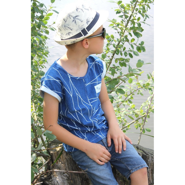 Schnittmuster Boy Summer – Jungen-Sommershirt als PDF & Nähanleitung