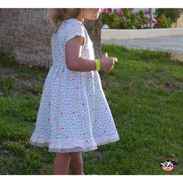 Ärmeloses Kinderkleid nähen – Perfektes Schnittmuster für den Sommer