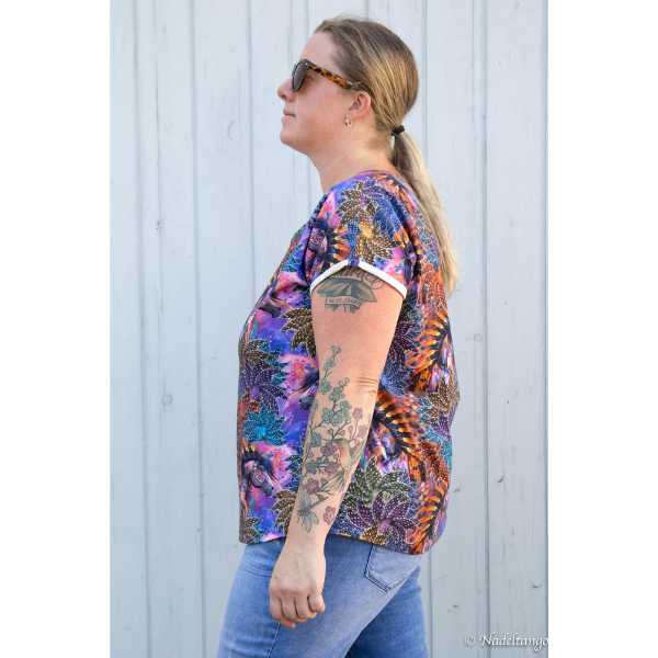 Luftiges Curvy Sommershirt für Damen