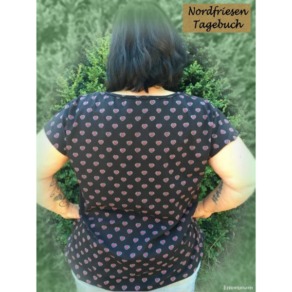 DIY-Projekt: Curvy Sommershirt einfach selbst nähen