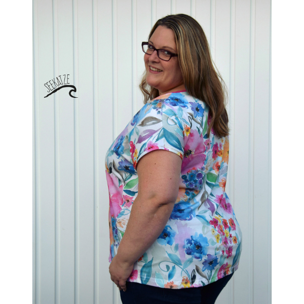 Schnittmuster für das Sommershirt Curvy Summer