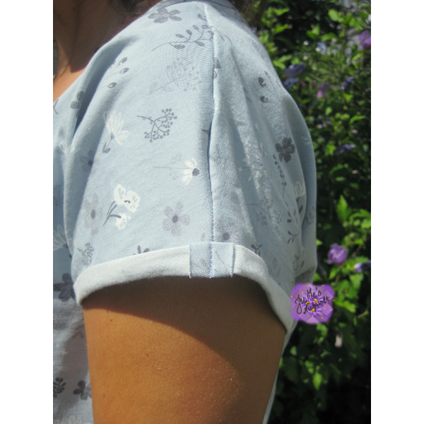 Damen-Shirt Lady Summer – locker geschnitten ohne eingesetzte Ärmel