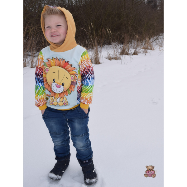 Kinder Hoodie nähen aus Jersey