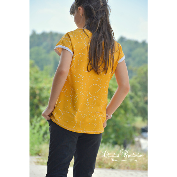 Kinder Shirt nähen leicht gemacht – Schnittmuster PDF