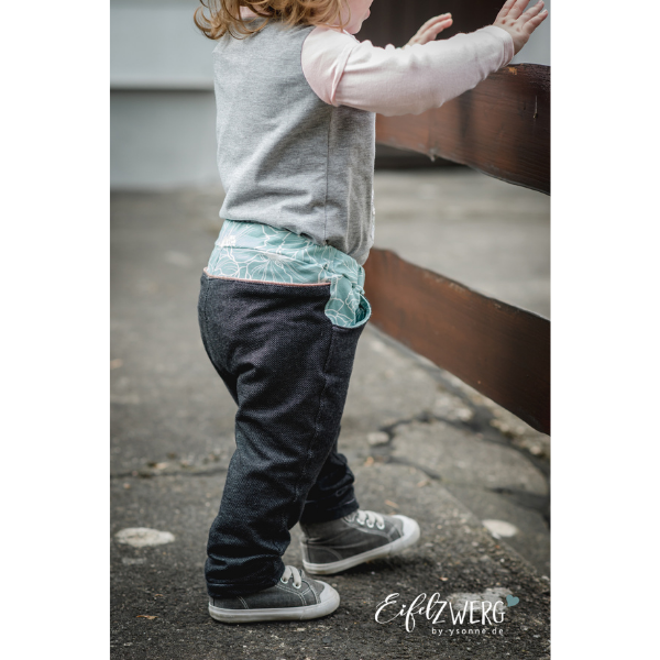 Schnittmuster für Kinder- & Teenagerhose – Hose mit Gummizug für optimalen Sitz