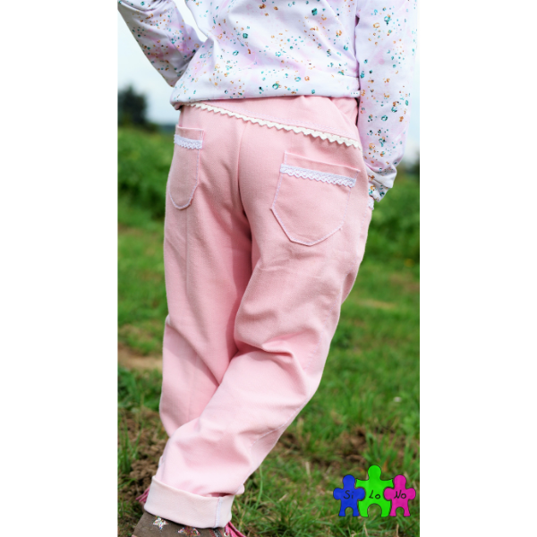Schnittmuster für Kinder- & Teenagerhose – Perfekte Alltags-Jeanshose für Kinder selber nähen