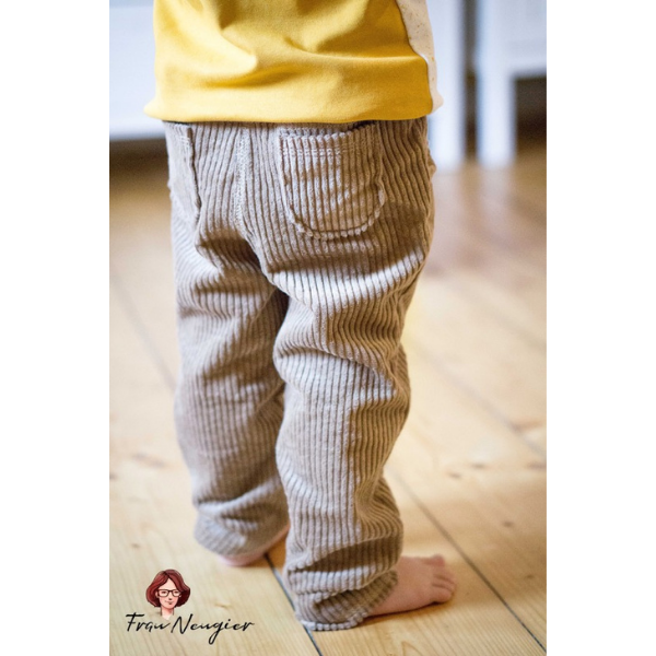 Schnittmuster für Kinder- & Teenagerhose – Schnittmuster für Kinderhose mit verstellbarem Bund