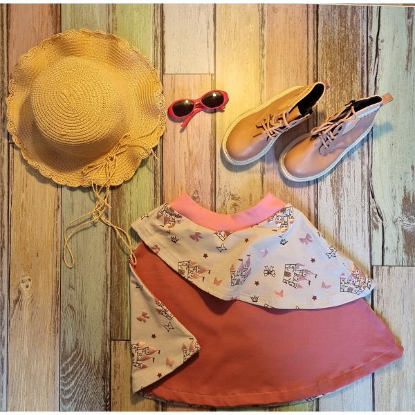 Kinderrock selber nähen – Bequemer Sommerrock – PDF Schnittmuster