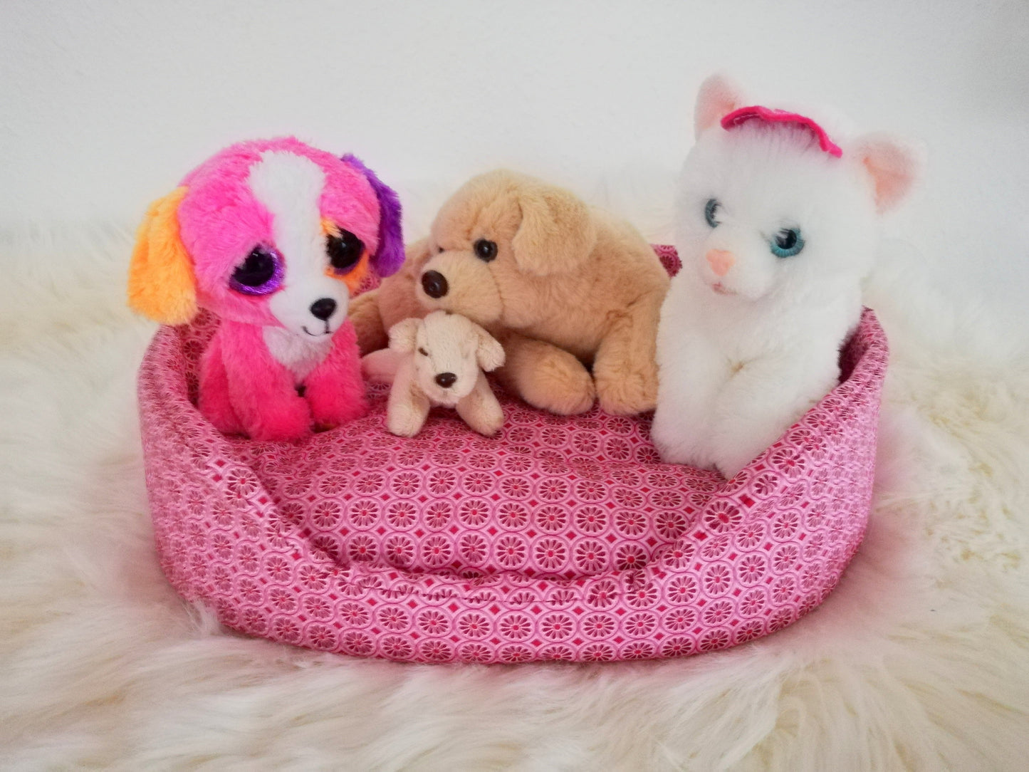 Dekoidee fürs Kinderzimmer – genähtes Kuscheltier-Körbchen aus Schnittmuster