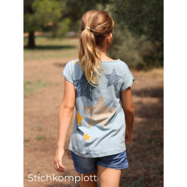 Mädchen Shirt DIY Schnittmuster – PDF Download