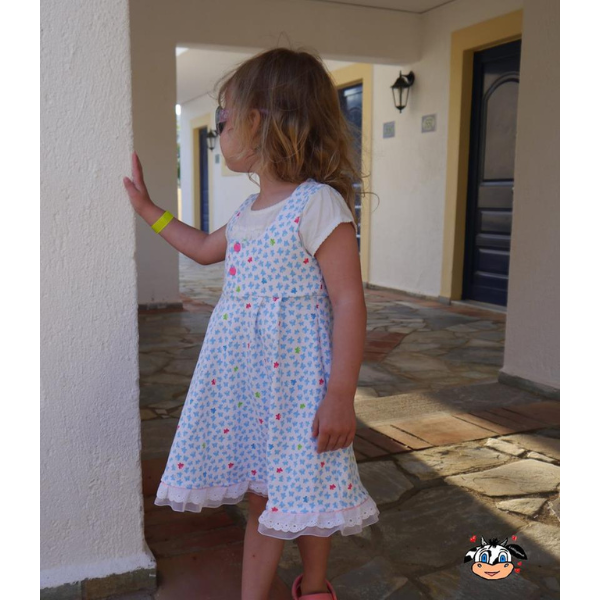 Mädchenkleid ärmellos nähen – Perfektes Sommer-Schnittmuster