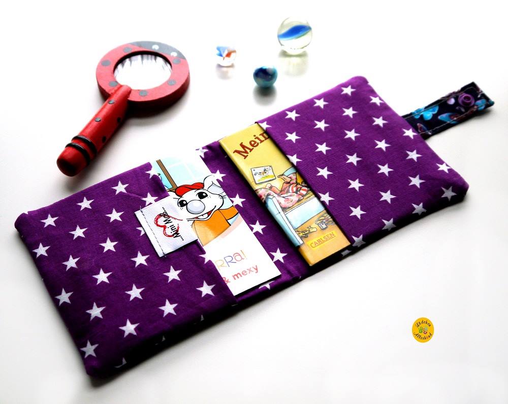 Minibuchhülle nähen – kreatives DIY-Nähprojekt für kleine Bücherfreunde