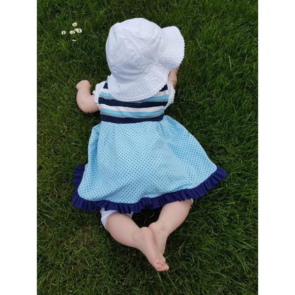 Nähanleitung für Kinderkleid Glöckchen – Einfaches PDF-Schnittmuster zum Nähen