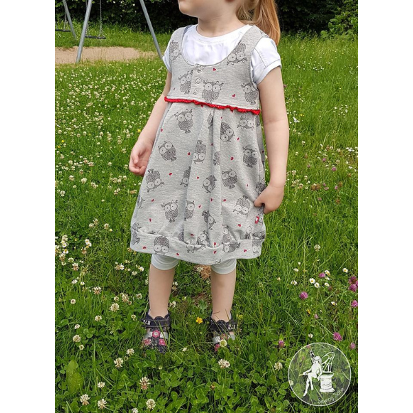 Nähanleitung für Kleid Glöckchen – PDF-Schnittmuster herunterladen