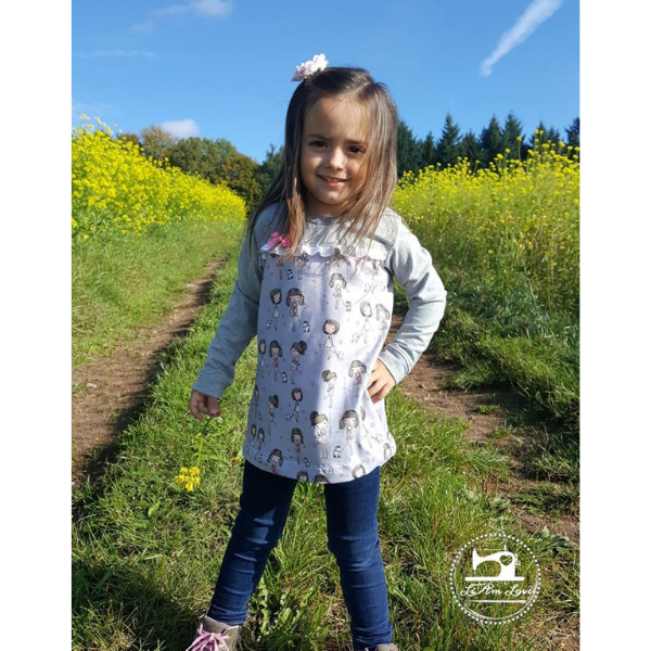 Nähen Kinderkleidung – Schnittmuster für ein einfaches Shirt
