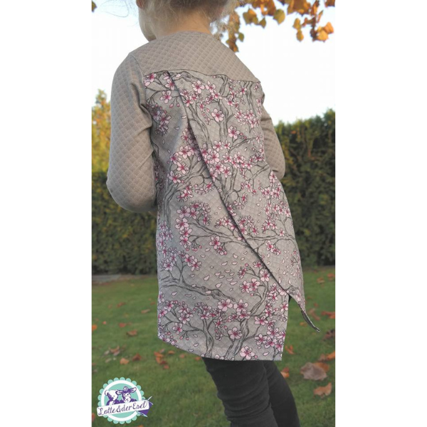 PDF-Schnittmuster Wickelshirt für Kinderkleidung selber nähen