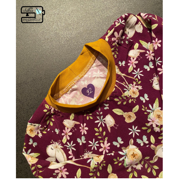 Plottermotive Herz – Größenkennzeichnung auf Textilien