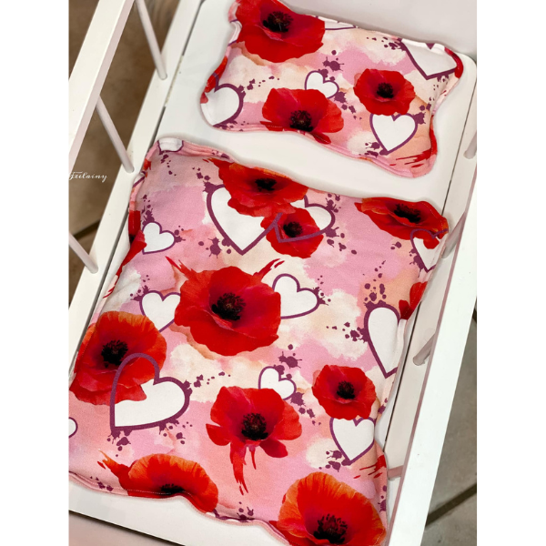 Schnittmuster für Puppenbettwäsche – 32 cm Puppen – PDF