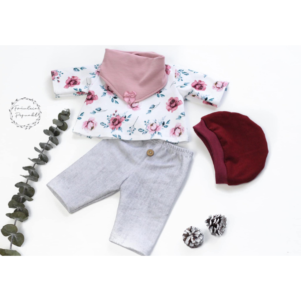 Puppenkleidung selber nähen – Komplett-Set für 36 cm Puppen