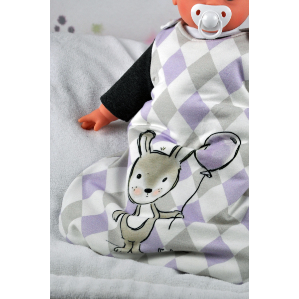 Schnittmuster für 36 cm Puppenkleidung – Schlafsack für Puppen nähen