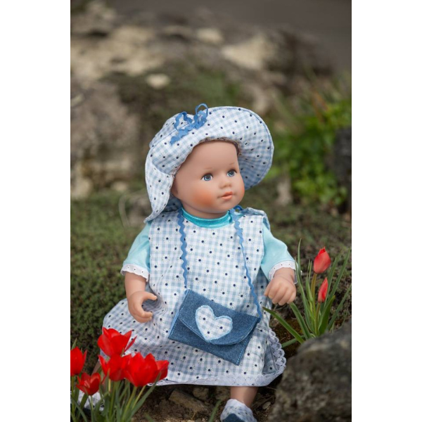 PDF-Schnittmuster für Puppen – Sommerkleid für 36 cm Puppen