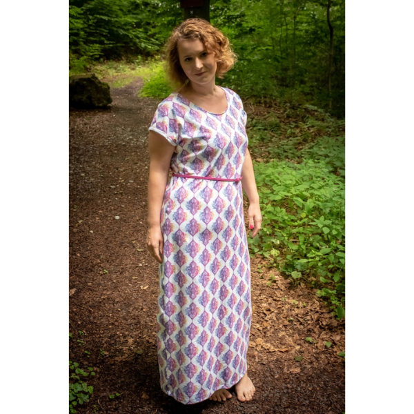 Schnittmuster Lady Summer – PDF Nähanleitung für Shirt & Kleid