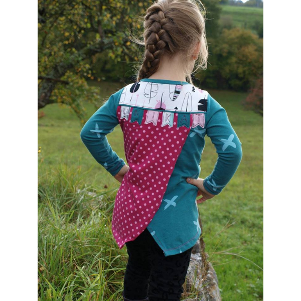 Schnittmuster Kinderkleidung nähen – Einfaches Shirt für Kinder
