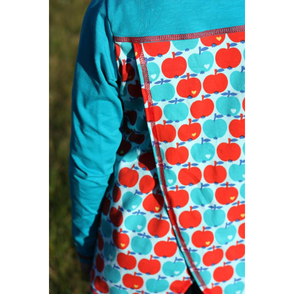Schnittmuster Kinderkleidung nähen – Wickelshirt als PDF-Anleitung