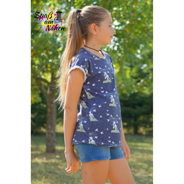 Schnittmuster für Mädchen T-Shirt – Sofort downloaden