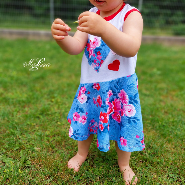 Sommerliches Kinderkleid – Schnittmuster für heiße Tage