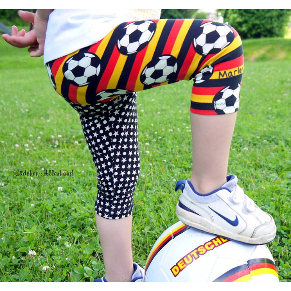Sportliche Leggings für Kinder nähen – PDF Schnittmuster
