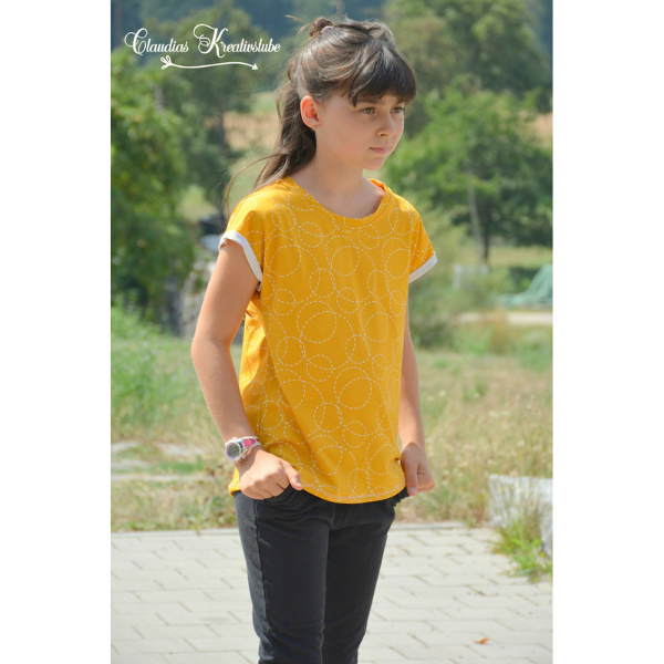 T-Shirt Schnittmuster Mädchen – Schnell & einfach nähen