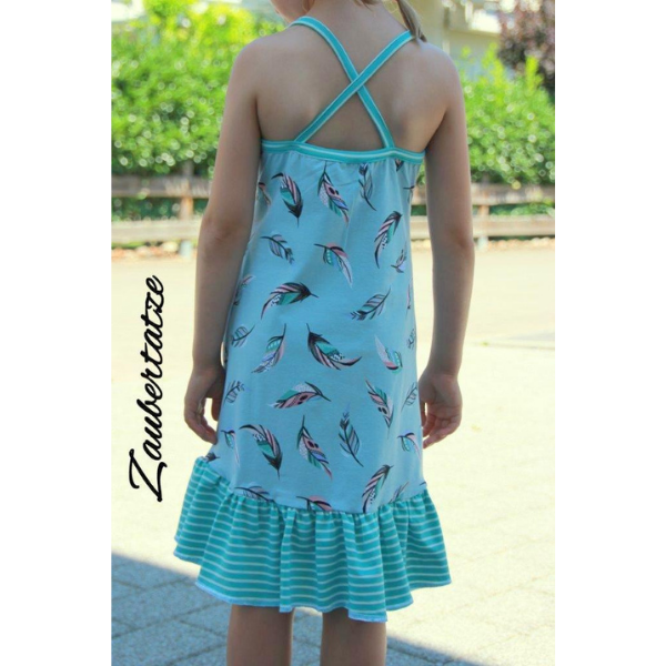 Trägerkleid Lara – genähtes Beispiel 1 als Nähbeispiel