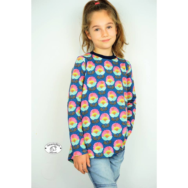 Wickelshirt Layla – PDF-Schnittmuster & Nähanleitung für Kinderkleidung
