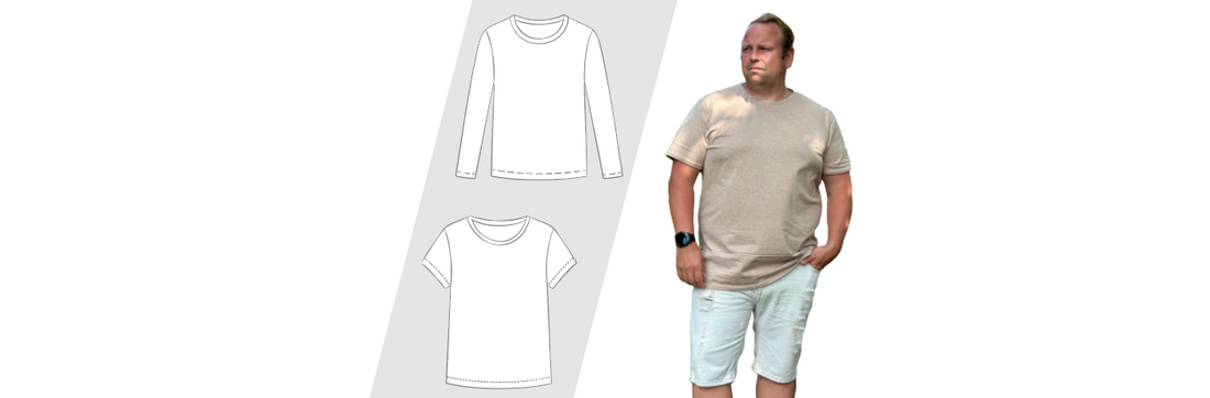 Designnähen "Basic Herrenshirt Leo"