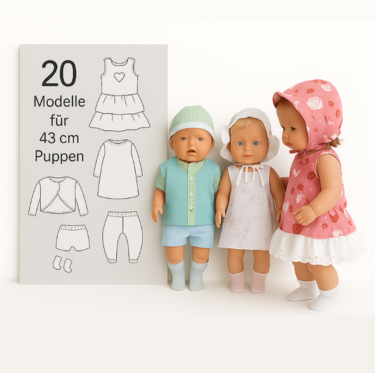 Sommerkollektion für Puppenkleidung – Ein Herzensprojekt neu erzählt