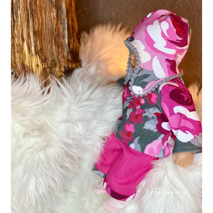 Puppenkleidung nähen – Winter 32 cm – 19 Schnittmuster & Nähanleitung