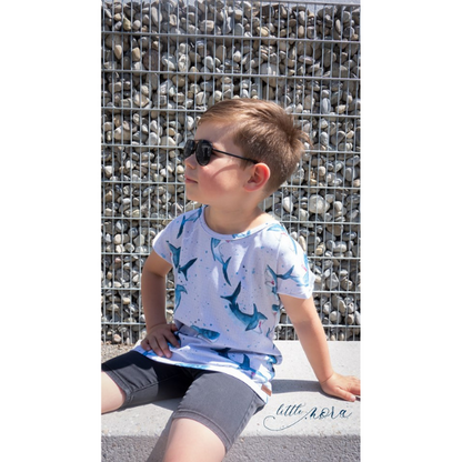 Kinderkleidung nähen – Sommershirt Boy Summer – PDF & Nähanleitung