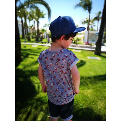 Kinderkleidung nähen – Sommershirt Boy Summer – PDF & Nähanleitung