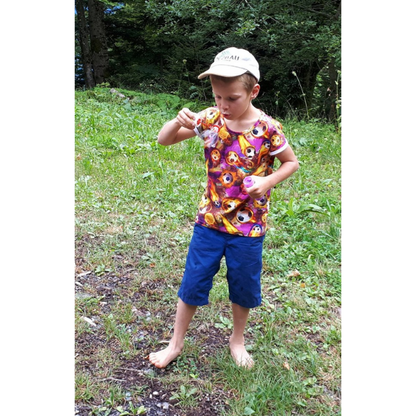 Kinderkleidung nähen – Sommershirt Boy Summer – PDF & Nähanleitung