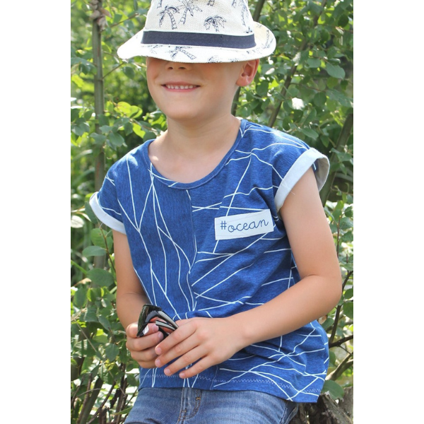 Kinderkleidung nähen – Sommershirt Boy Summer – PDF & Nähanleitung