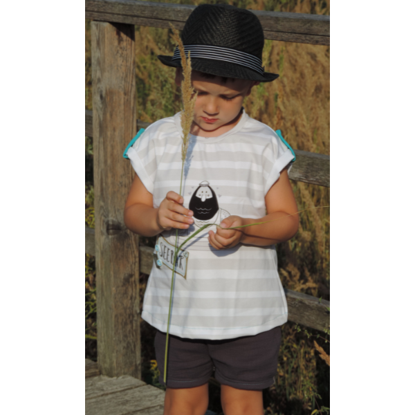 Kinderkleidung nähen – Sommershirt Boy Summer – PDF & Nähanleitung