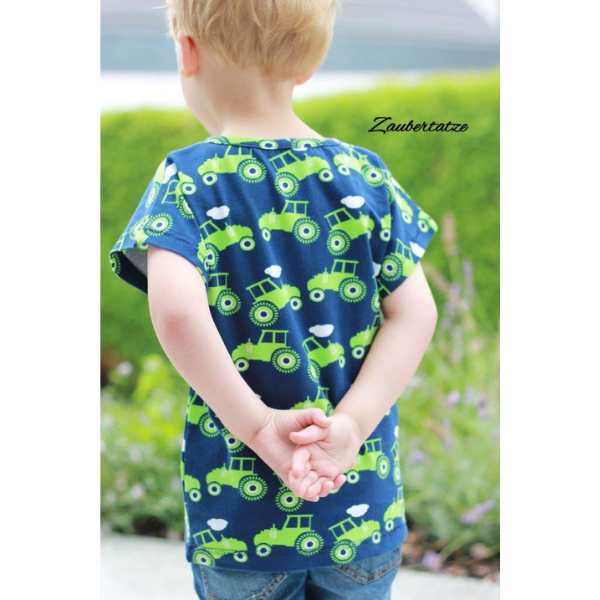 Kinderkleidung nähen – Sommershirt Boy Summer – PDF & Nähanleitung