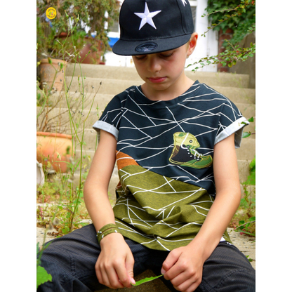 Kinderkleidung nähen – Sommershirt Boy Summer – PDF & Nähanleitung