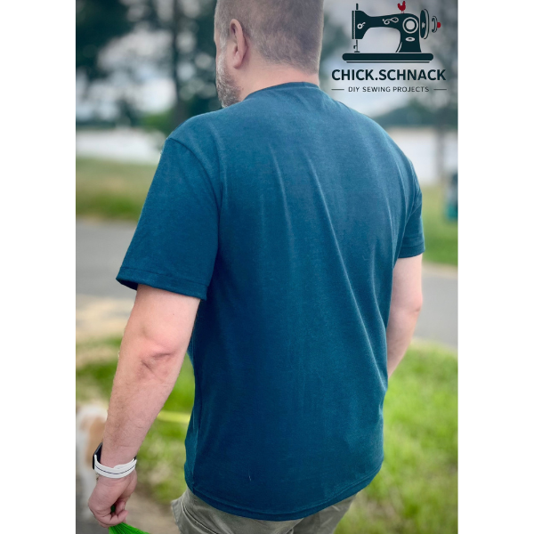 Schnittmuster für Herren-Basic-Shirt Leo – PDF & Beamerdatei