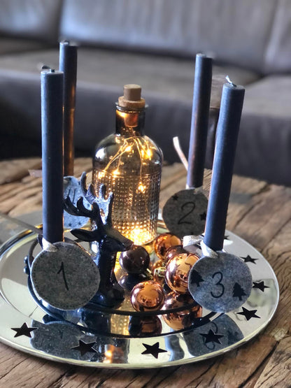 Plotterdatei „Adventskalender Zahlen“ – DIY-Zahlen für deinen Adventskalender