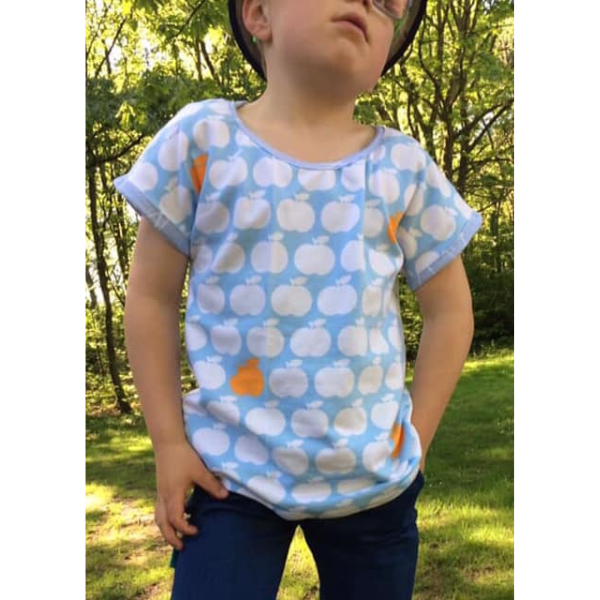 Kinderkleidung nähen – Sommershirt Boy Summer – PDF & Nähanleitung